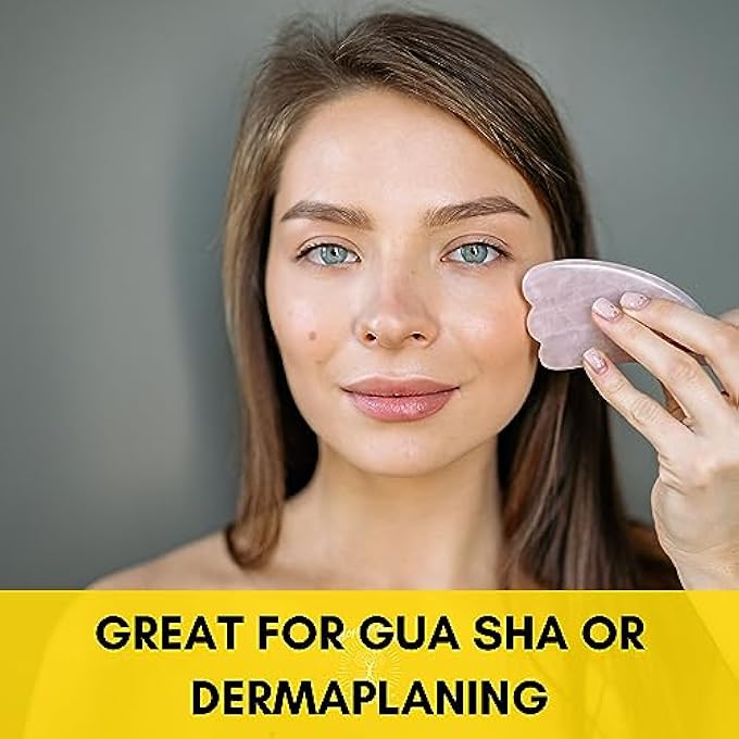 Doppeltree FACE OIL FOR GUA SHA FACIAL MASSAGE AND DERMAPLANING, ANTI AGING GLOW BOOST FACE OIL WITH COLD-PRESSED ROSEHIP OIL, JOJOBA OIL, ALMOND OIL AND VITAMIN C & E - Image 2